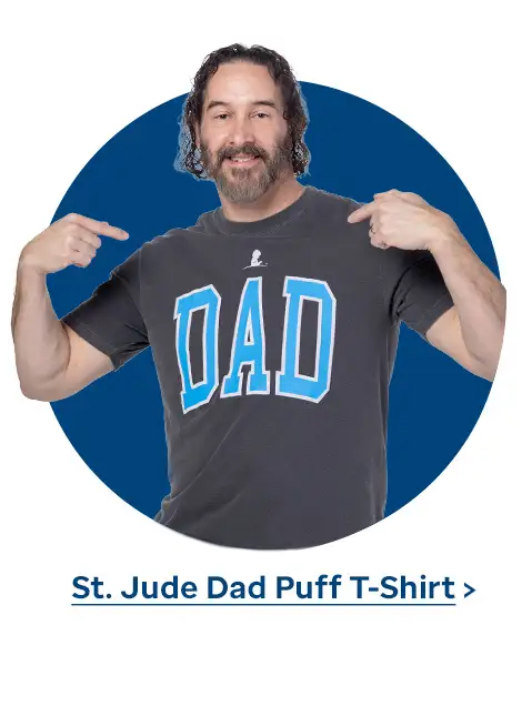 St. Jude Dad Puff T-Shirt